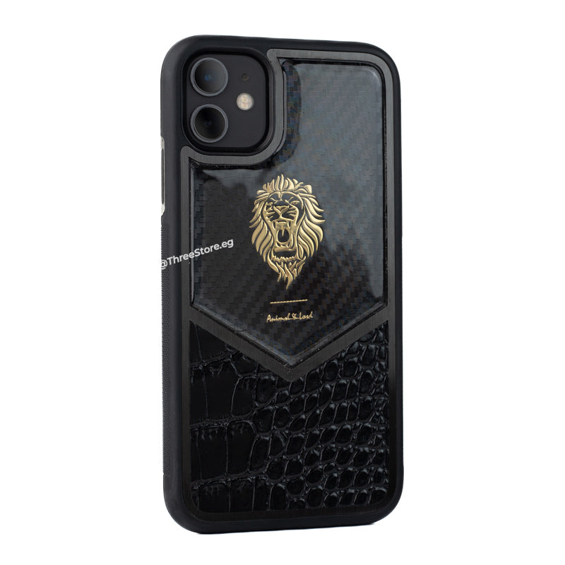 Iron Lion Leather Case iPhone 11