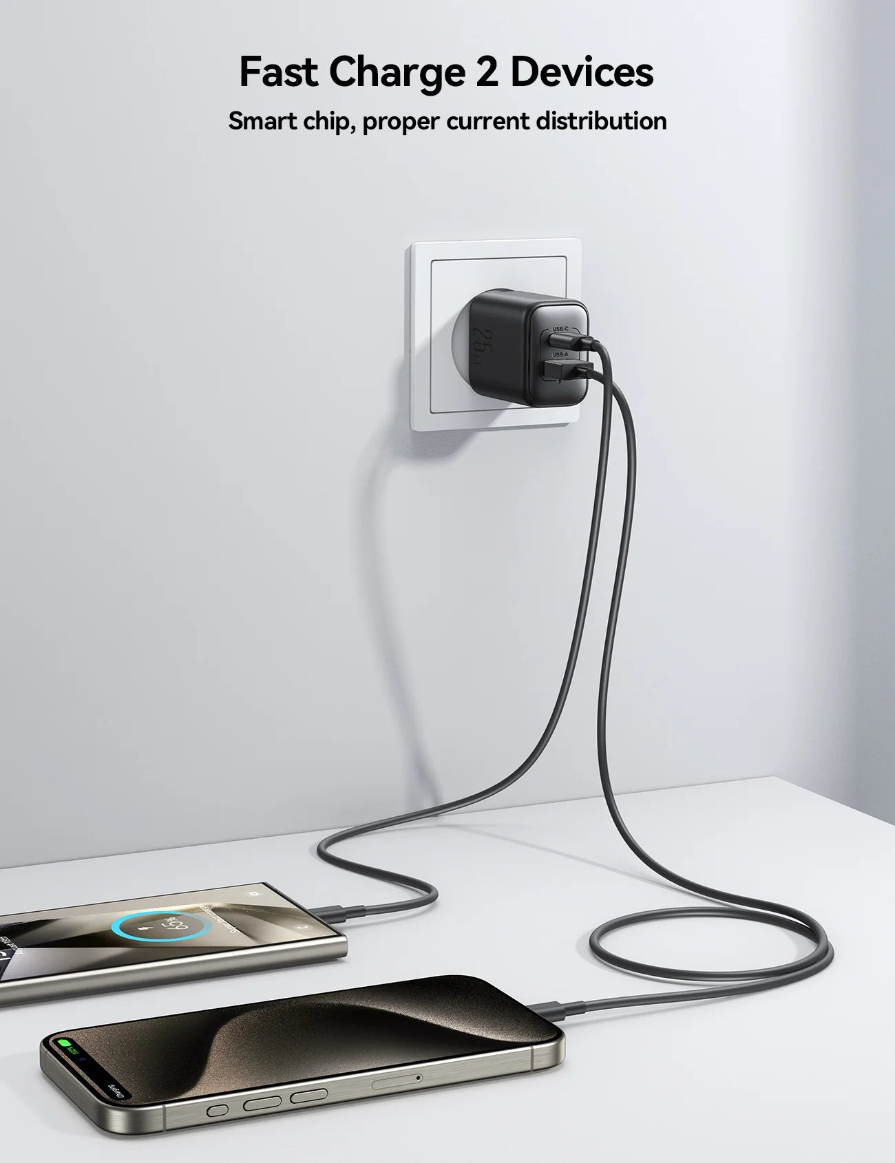 Joyroom PD 25W Dual-Port Wall Charger JR-TCF13