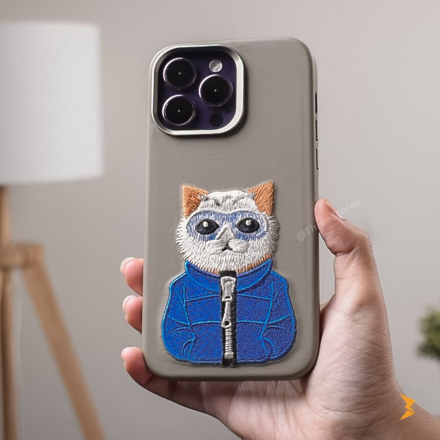 Joy Cat Leather Case iPhone 14 Pro Max