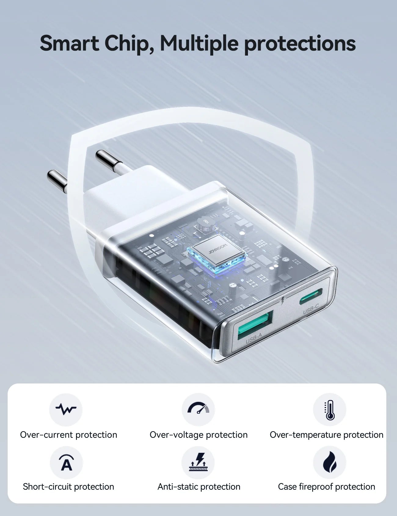 Joyroom 20W A+C Super Slim Charger JR-TCF14