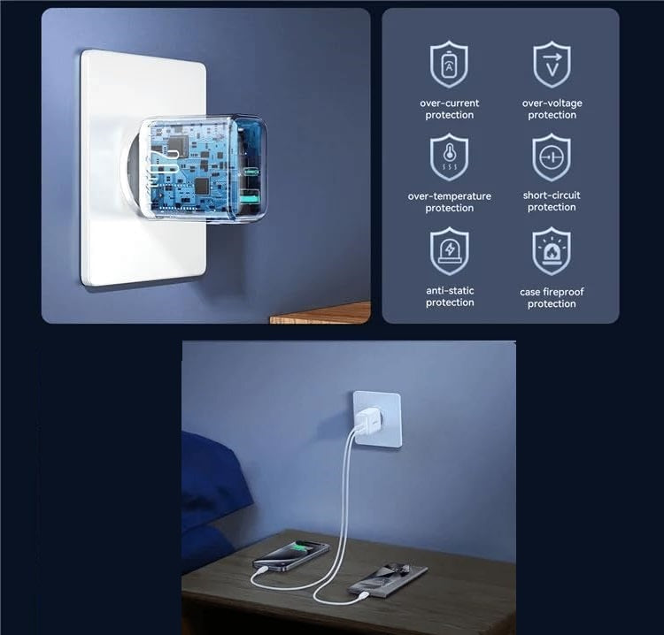 Joyroom 20W Dual- Port (A+C) JR-TCF21
