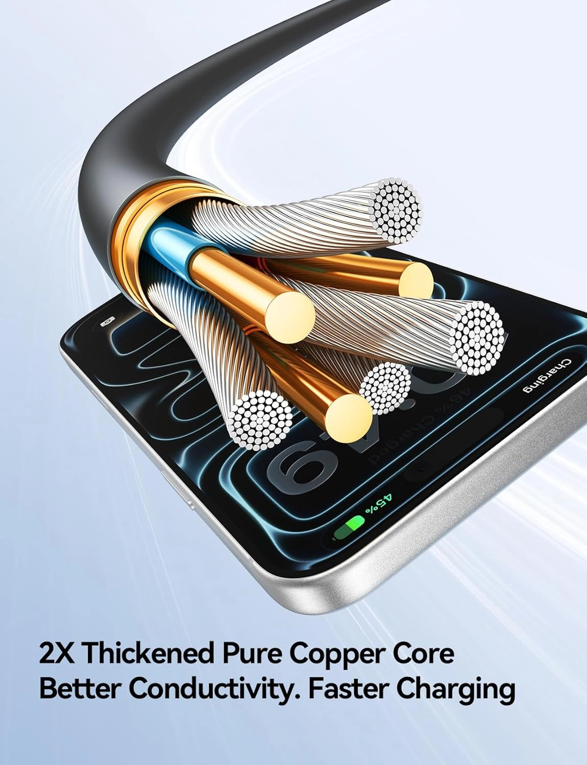 Joyroom 3-in1 Type-C To Type-C + Lightning + Micro Charger Cable S-A61