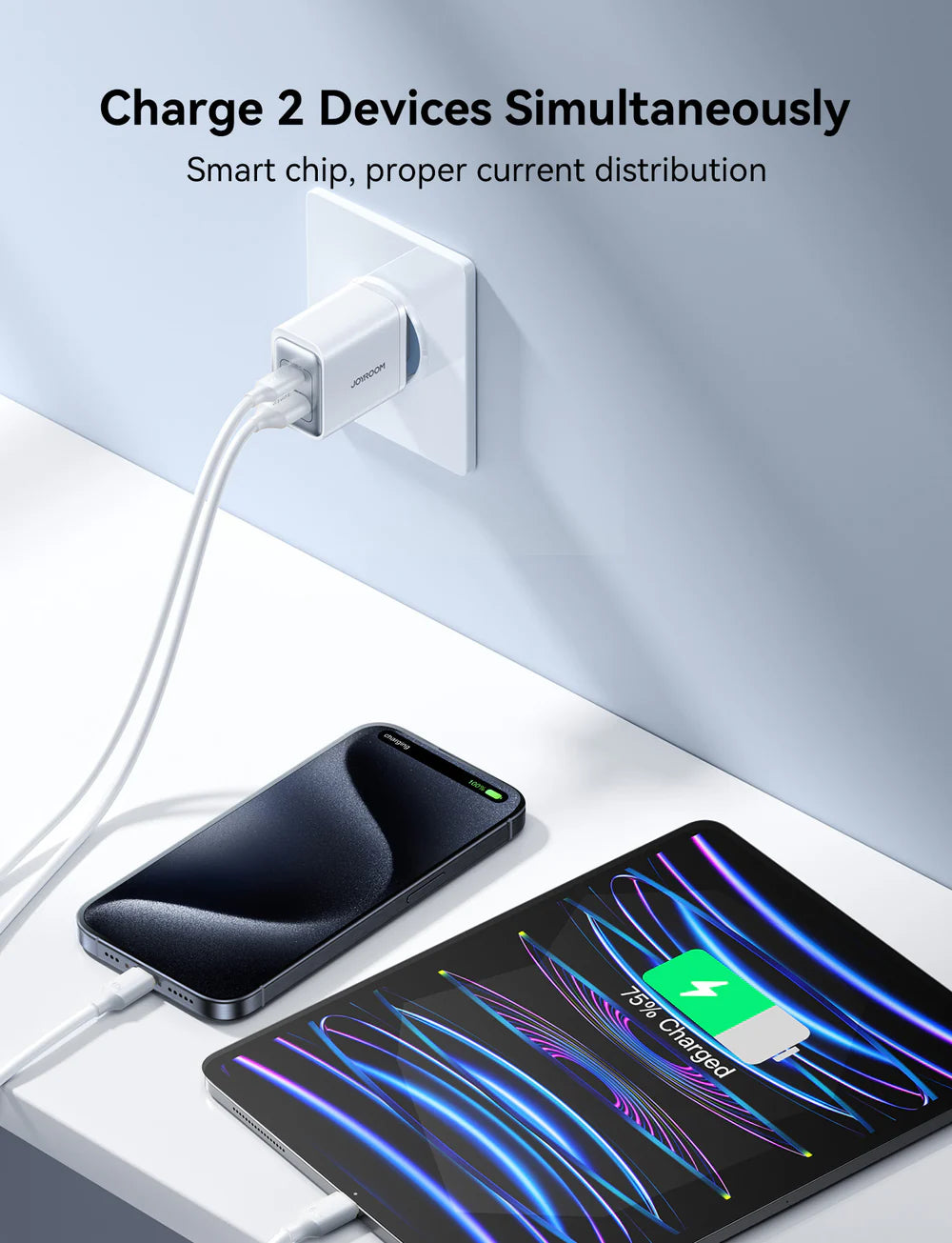 Joyroom 30W Dual-Port (A+C) Charger JR-TCF15