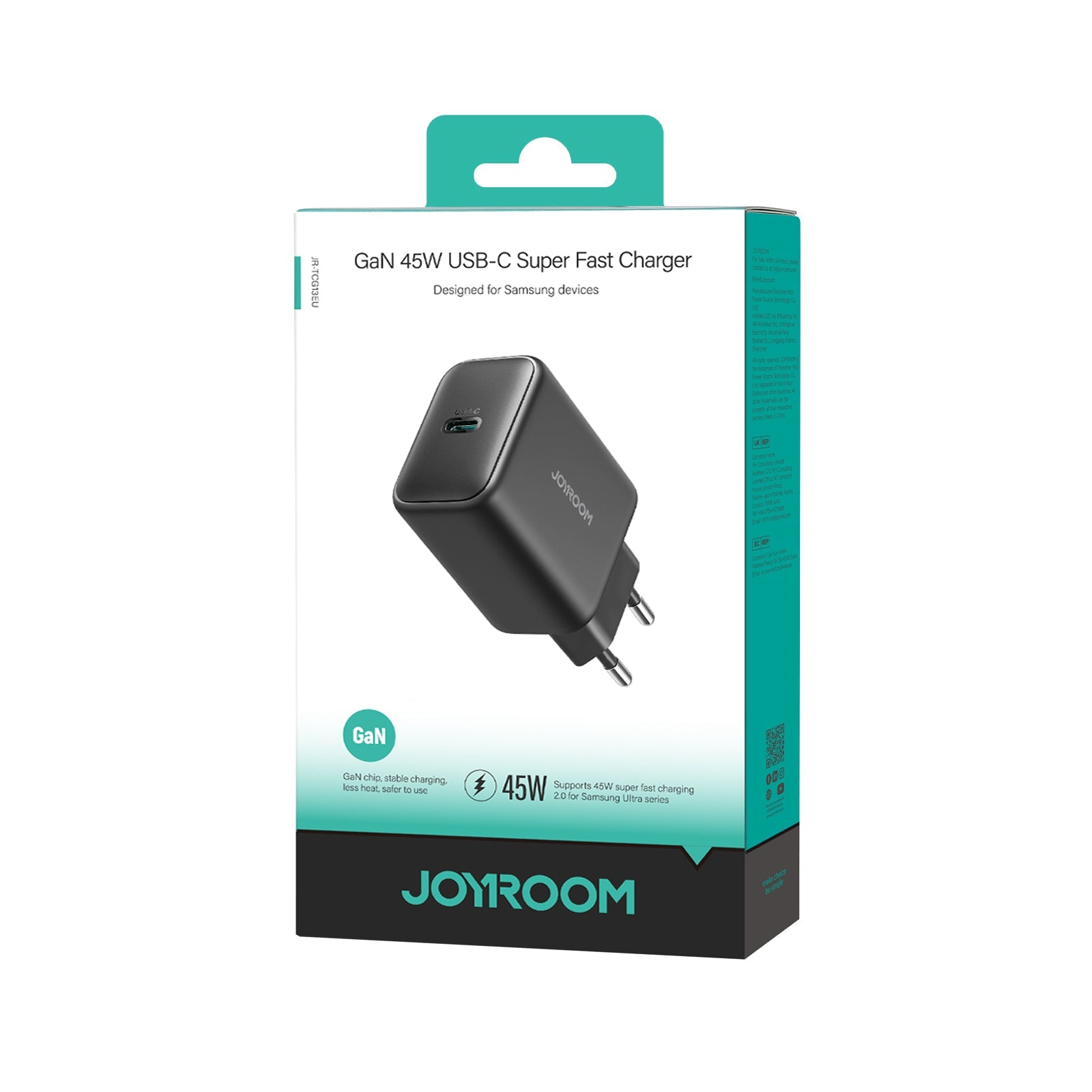 Joyroom 45W GaN USB-C Charger JR-TCG13