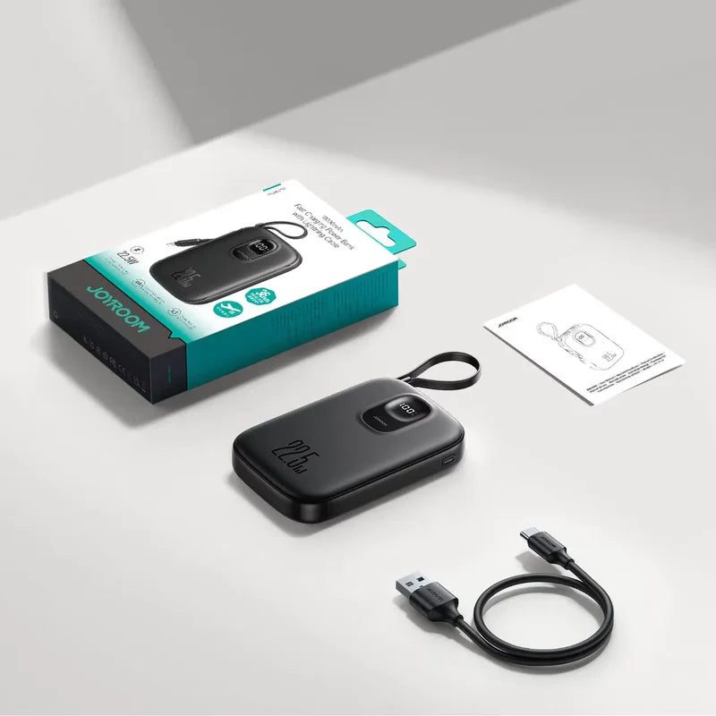 Joyroom Fast Charging Power Bank 10000mAH 22.5W With Cable JR-PBF17