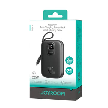 Joyroom Fast Charging Power Bank 10000mAH 22.5W With Cable JR-PBF17