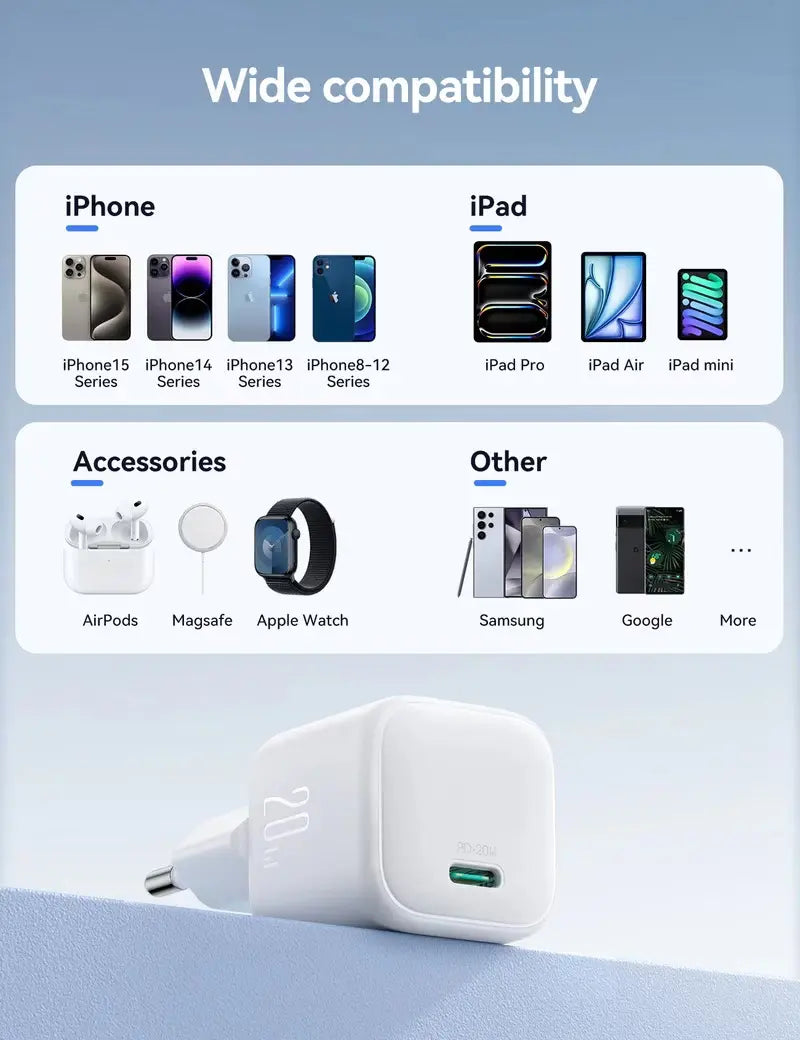 Joyroom GaN PD20W mini Charger JR-TCG08