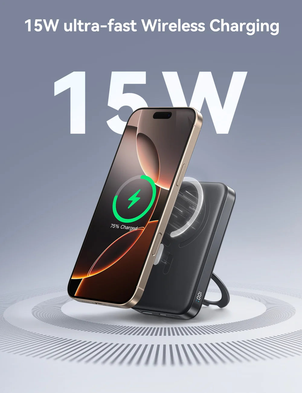 Joyroom Magnetic Wireless Power Bank 10000mAH 22.5W JR-PBM12