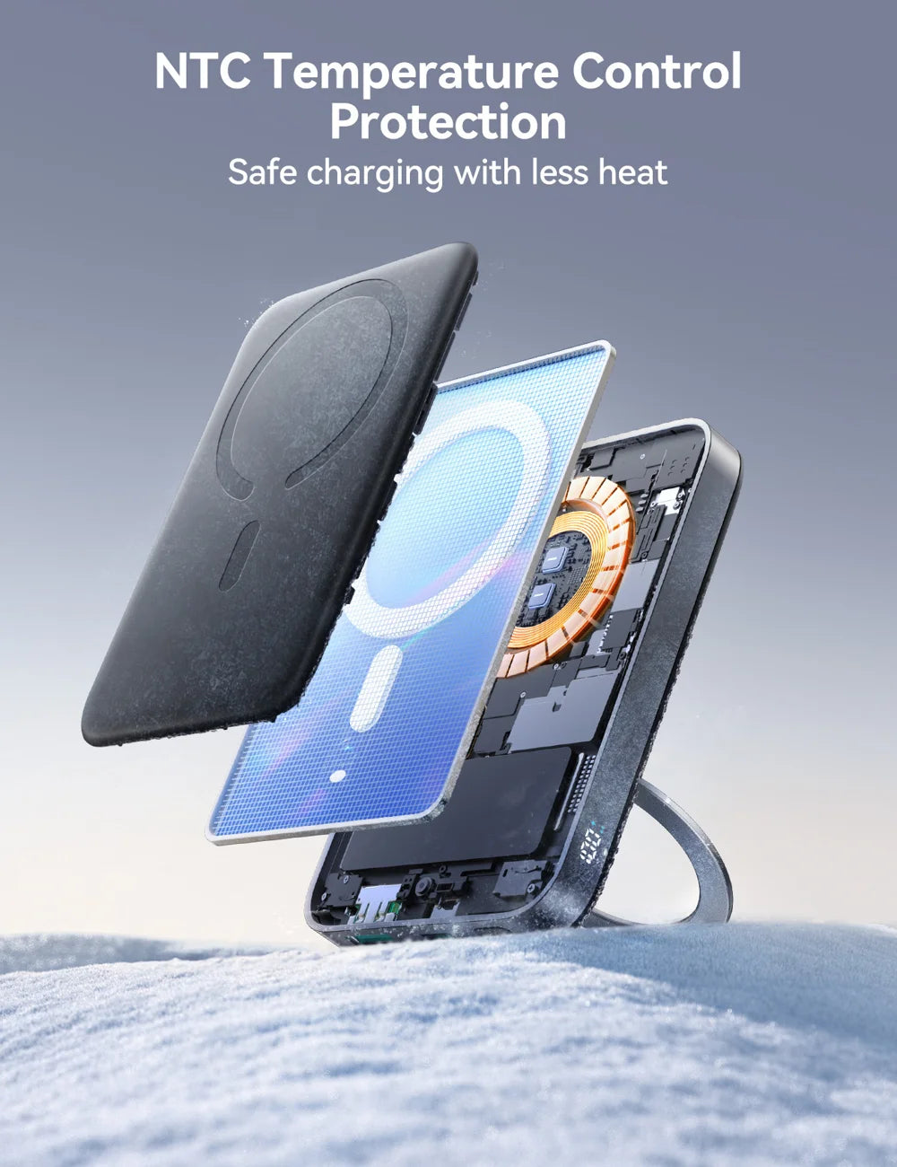 Joyroom Magnetic Wireless Power Bank 10000mAH 22.5W JR-PBM12