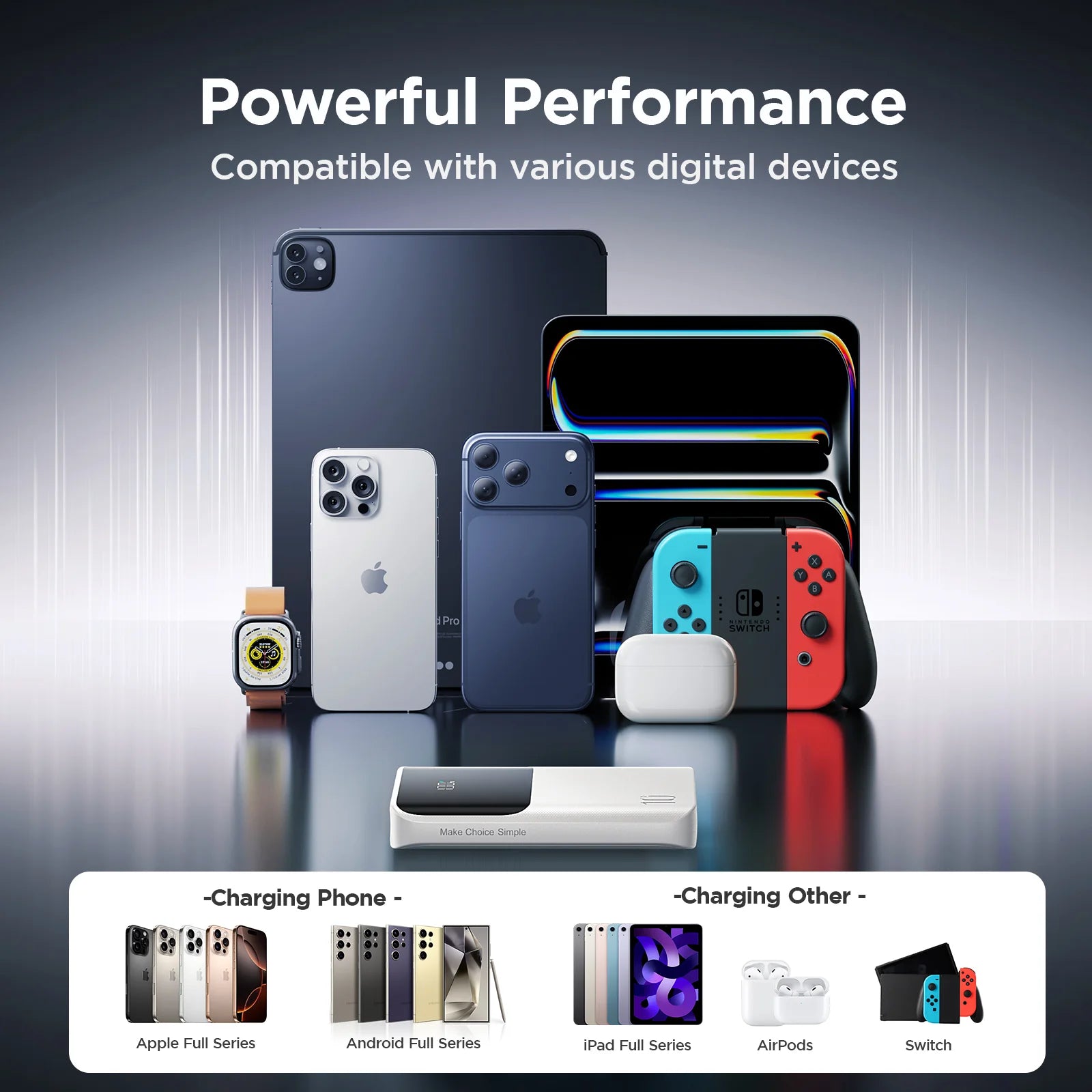Joyroom Star Series Mini 22.5W Digital Display Fast Charging Power Bank 10,000mAh JR-QP191 Mini