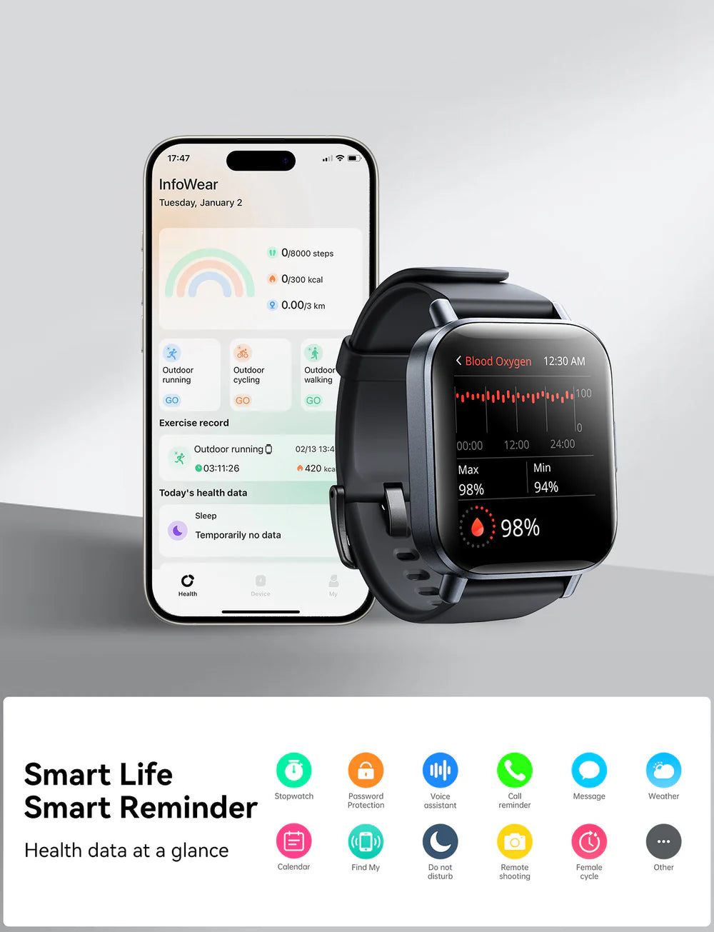 Joyroom Smart Watch JR-FT3S