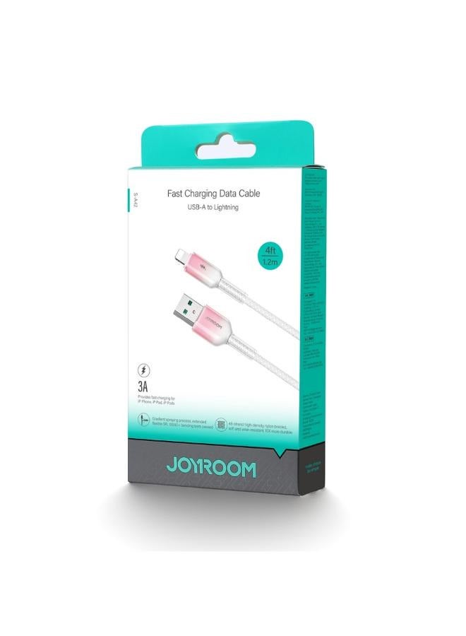Joyroom Usb-A To Lightning 1.2m 3A Cable S-A42 - Three
