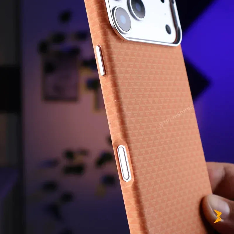 KVZV Delta Carbon Case iPhone 17 Pro Max - Three