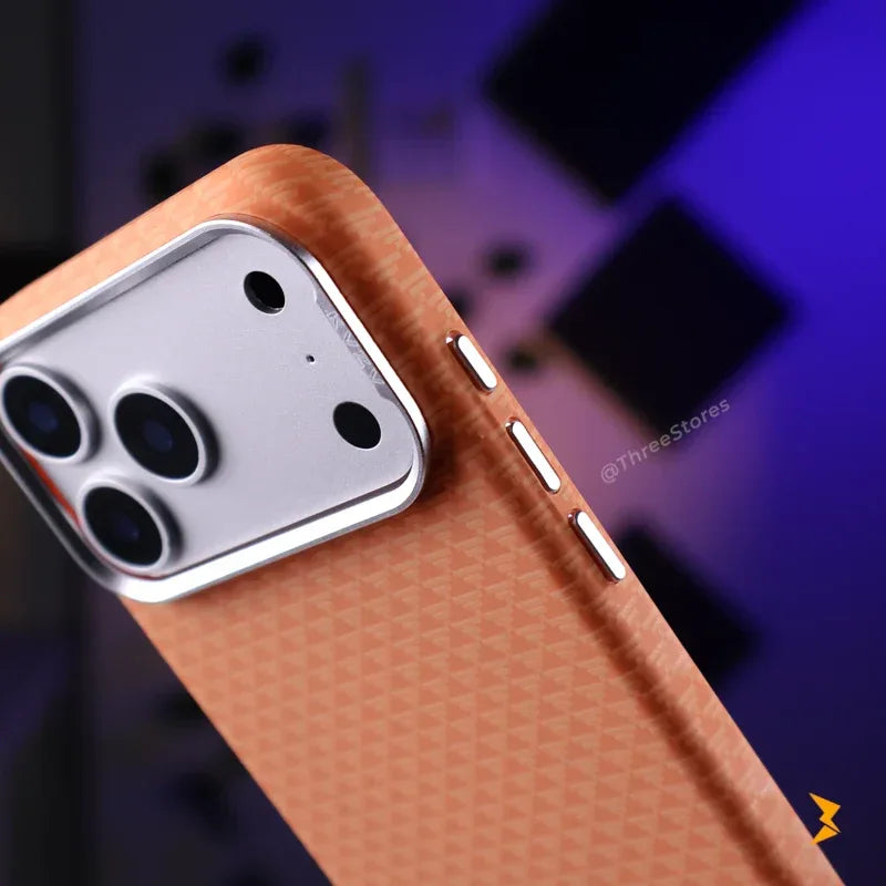 KVZV Delta Carbon Case iPhone 17 Pro Max - Three