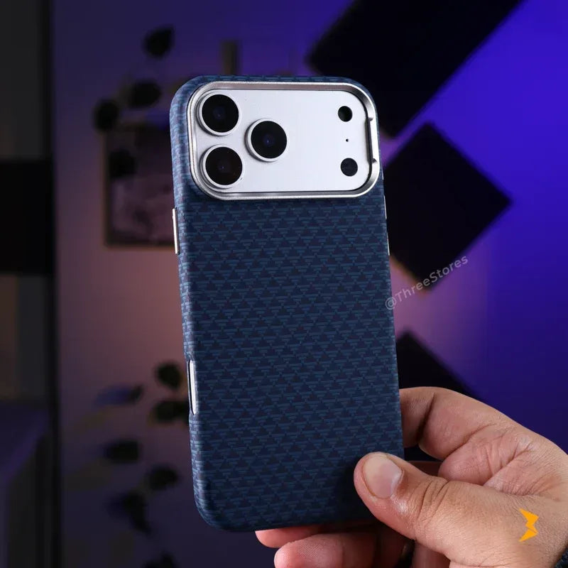 KVZV Delta Carbon Case iPhone 17 Pro Max - Three