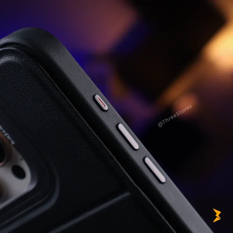 Kajsa Authentic Wallet Case iPhone 16 Pro Max - Three