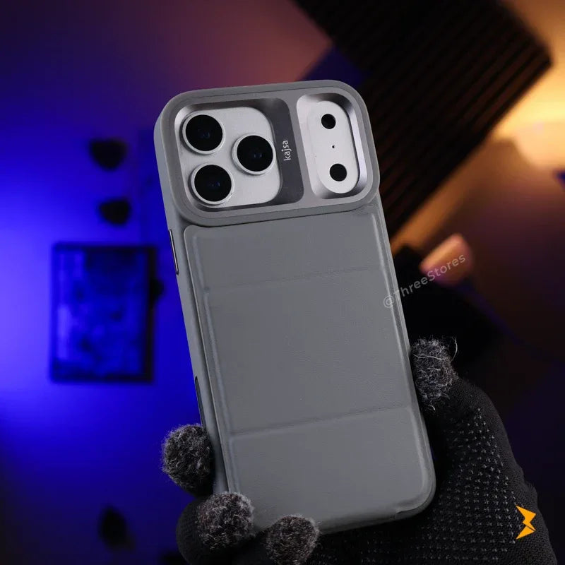 Kajsa Authentic Wallet Case iPhone 17 Pro Max - Three