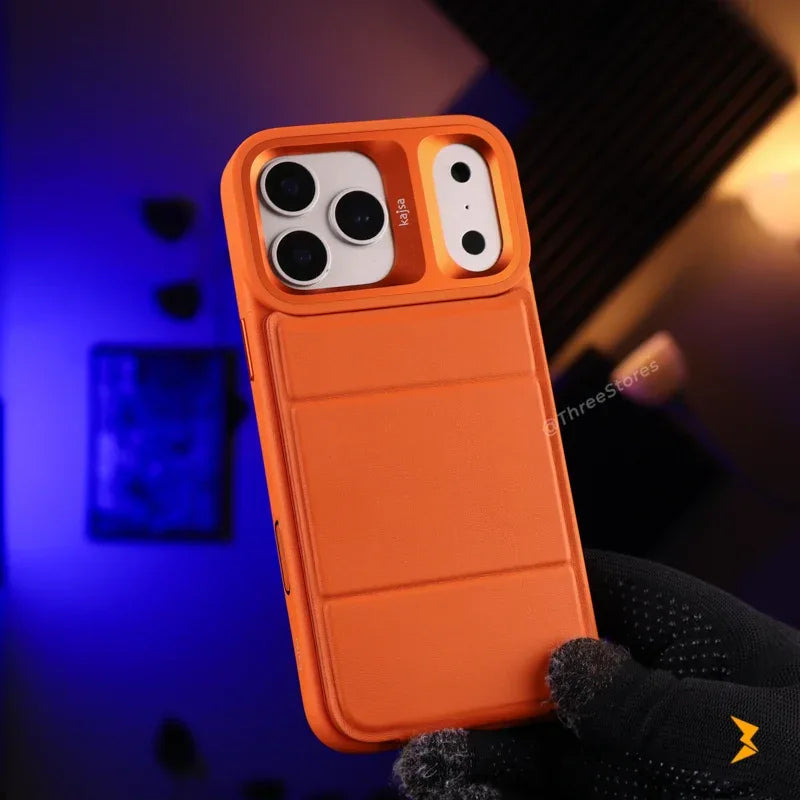 Kajsa Authentic Wallet Case iPhone 17 Pro Max - Three
