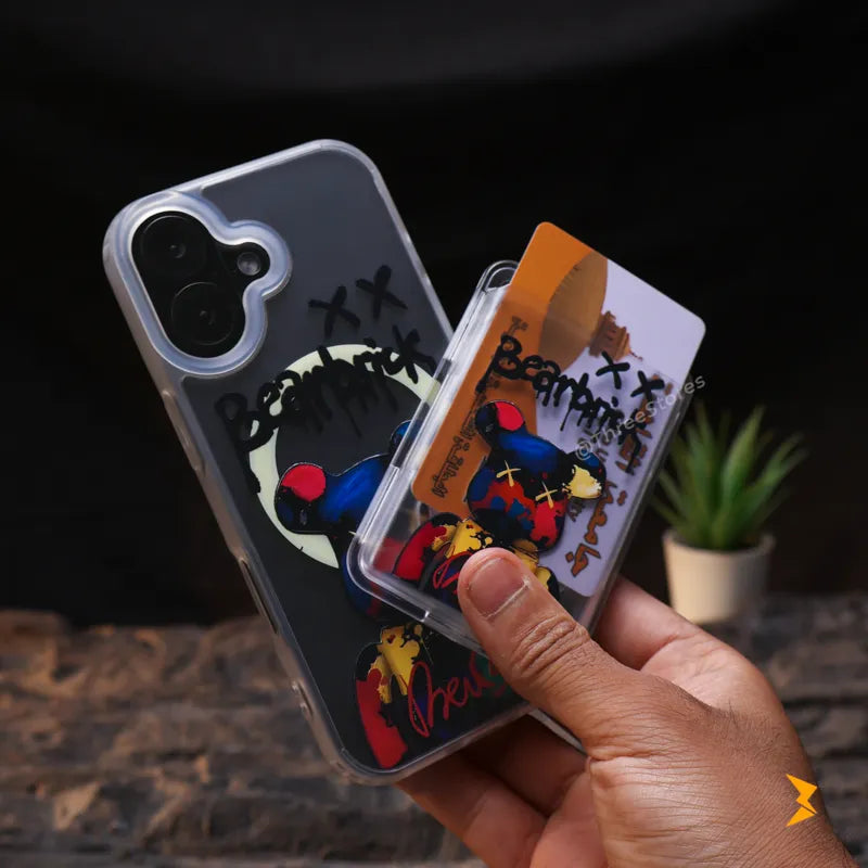 Keep OFF Matte Magsafe Wallet Case iPhone 17