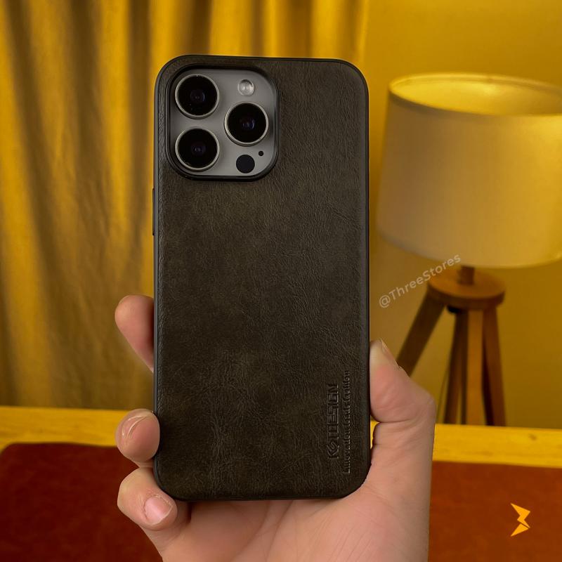 Keto Slim leather Case iPhone 15 Pro