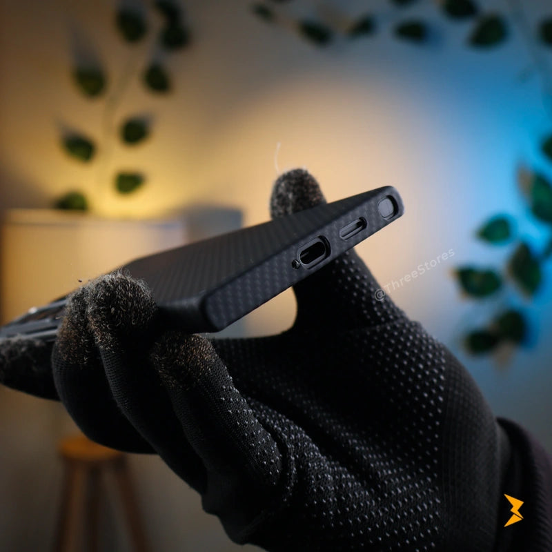 Kevlar Carbon Protection Case Samsung S24 Ultra - Three