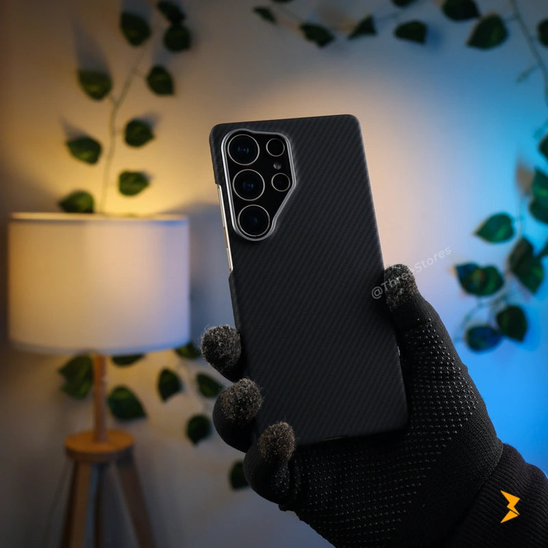 Kevlar Carbon Protection Case Samsung S25 Ultra - Three