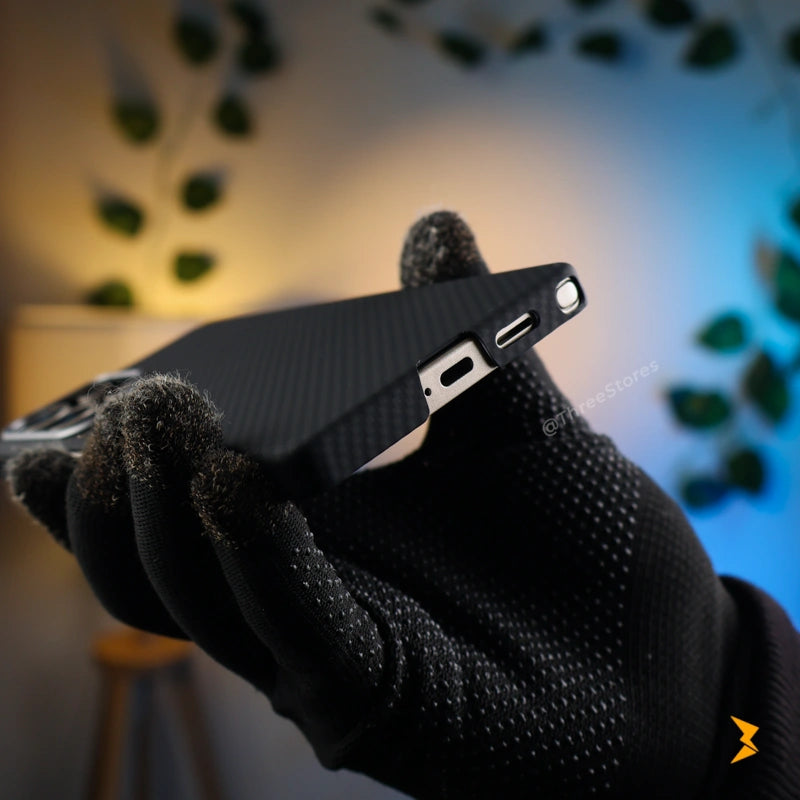 Kevlar Carbon Protection Case Samsung S25 Ultra - Three