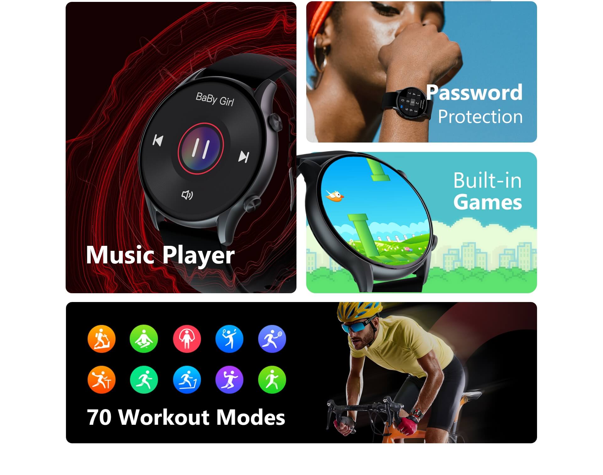 Kieslect Smart Calling Watch Kr