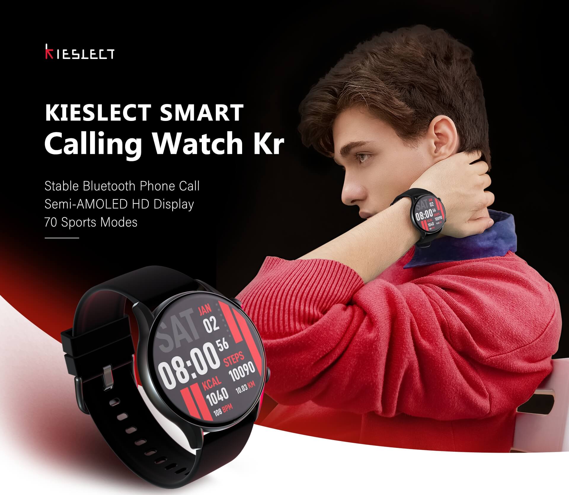 Kieslect Smart Calling Watch Kr
