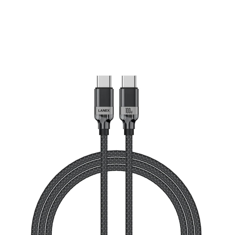 LANEX 100W Type C To Type C FAST Charging Cable LS38CC