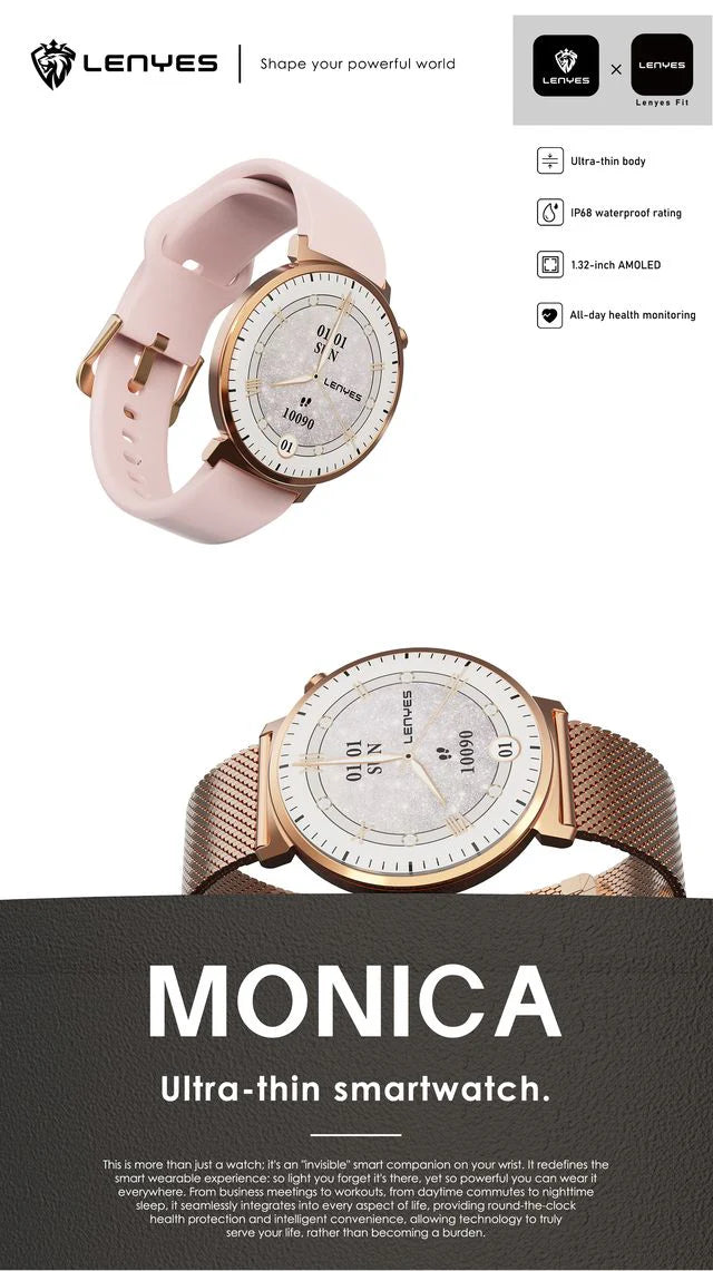 Lenyes Monica Smart Watch AMOLED