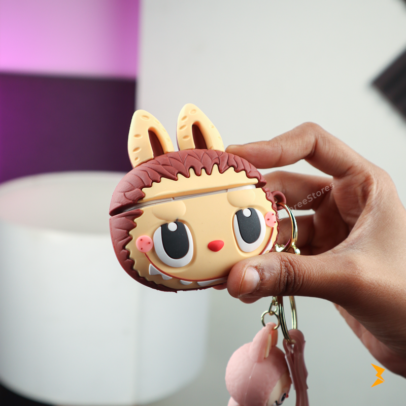 Labubu Silicone Case With Keychain Airpods Pro 2
