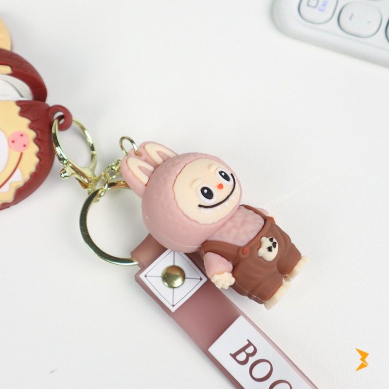 Labubu Silicone Case With Keychain Airpods Pro 2