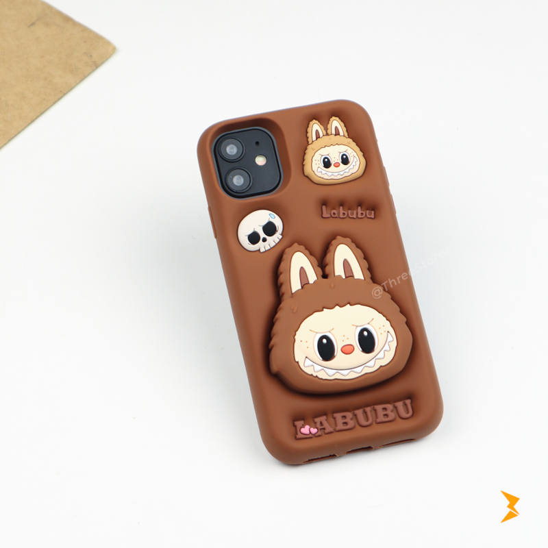 Labubu Silicone Case iPhone 11