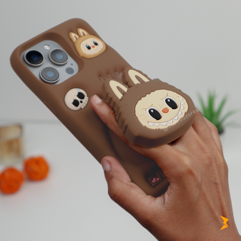 Labubu Silicone Case iPhone 12 Pro Max
