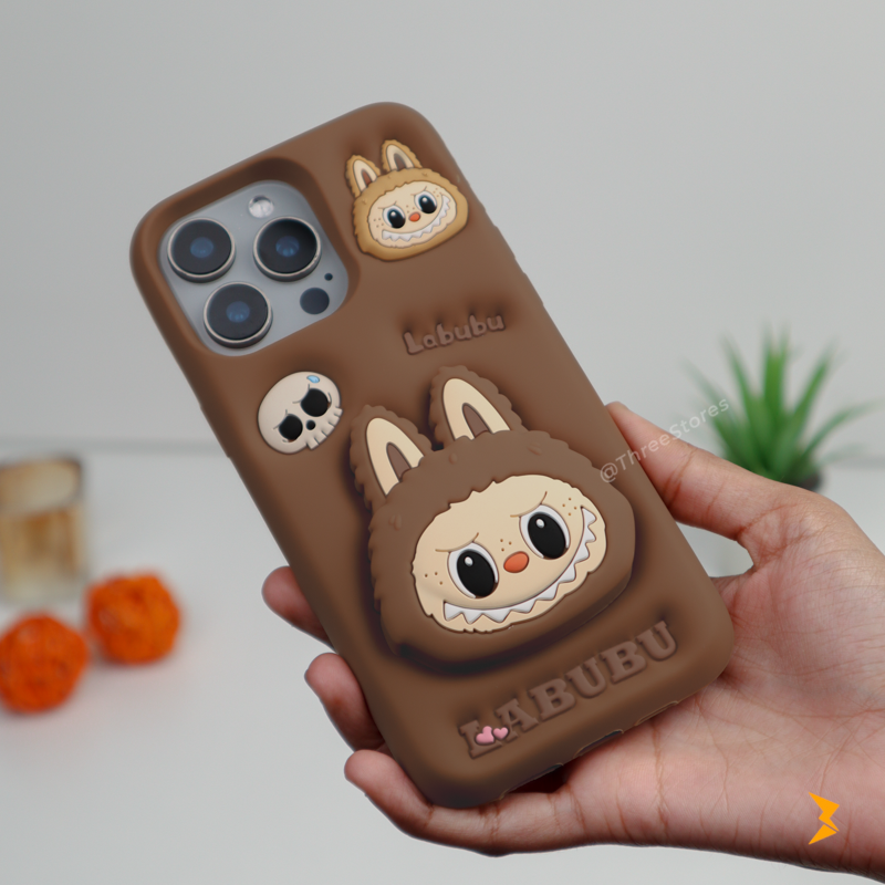 Labubu Silicone Case iPhone 12 Pro Max