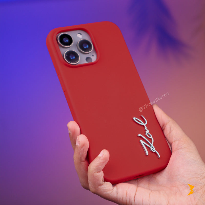 Laggerfeld Sillicone Case iPhone 15 Pro Max