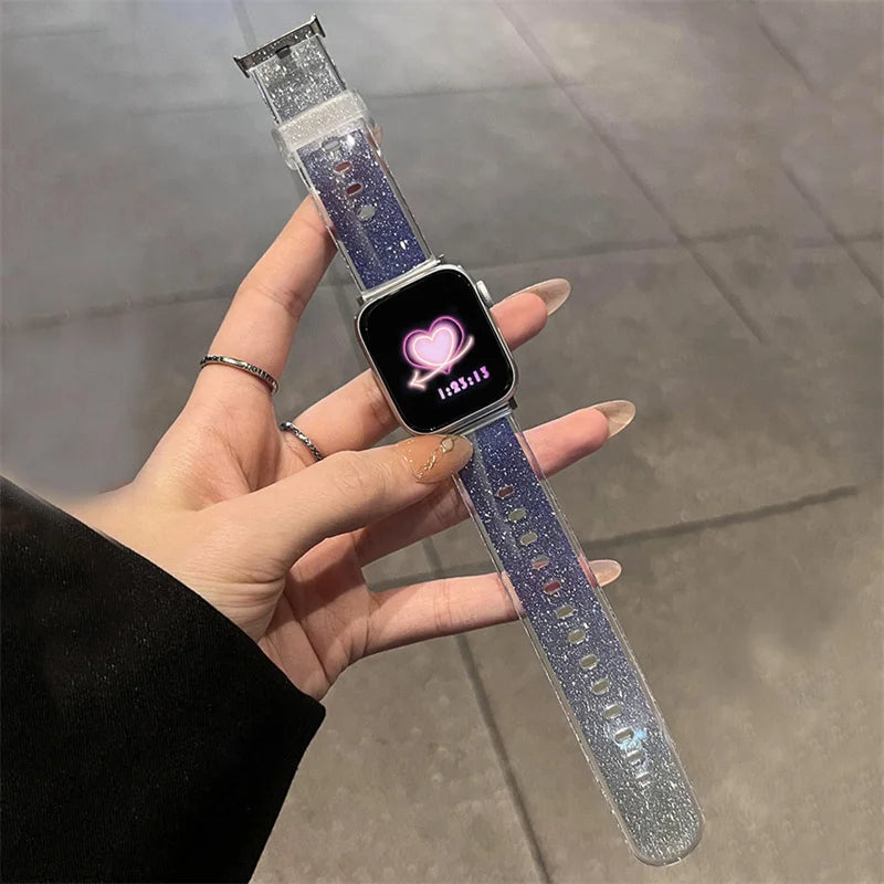 Laika Glitter Band For Apple Watch