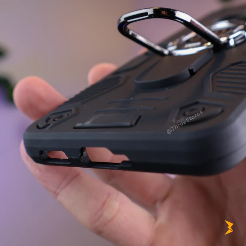 Lambda Armored Stand Case Oppo Reno 12f