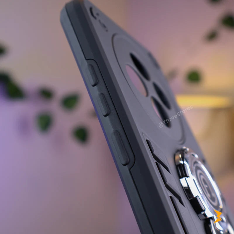 Lambda Armored Stand Case Oppo Reno 12f