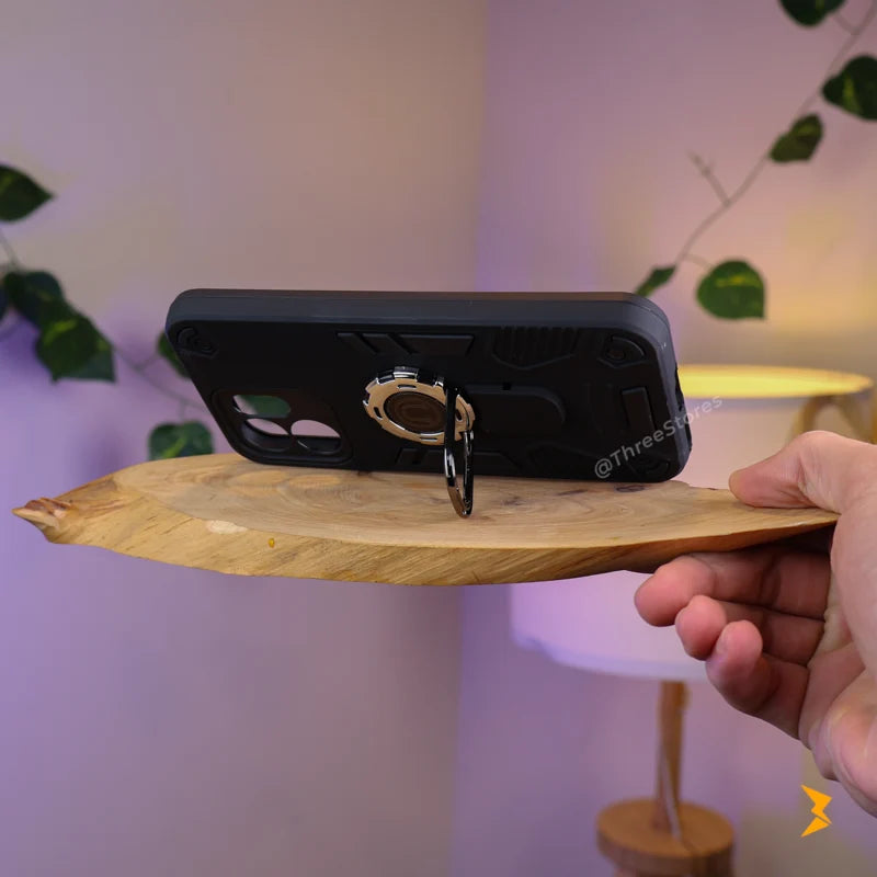 Lambda Armored Stand Case Oppo Reno 14f