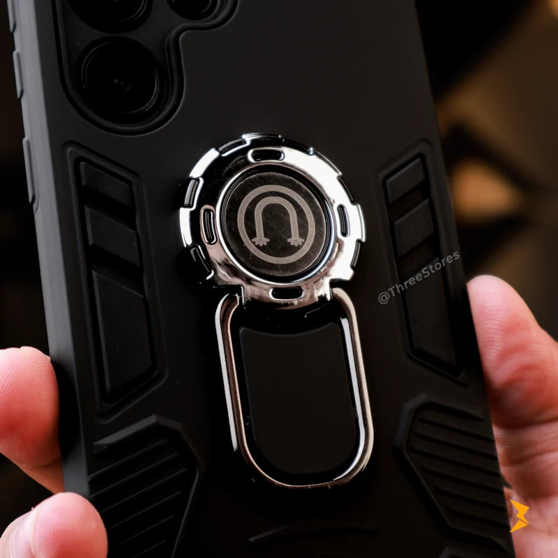 Lambda Armored Stand Case Samsung S22 Ultra