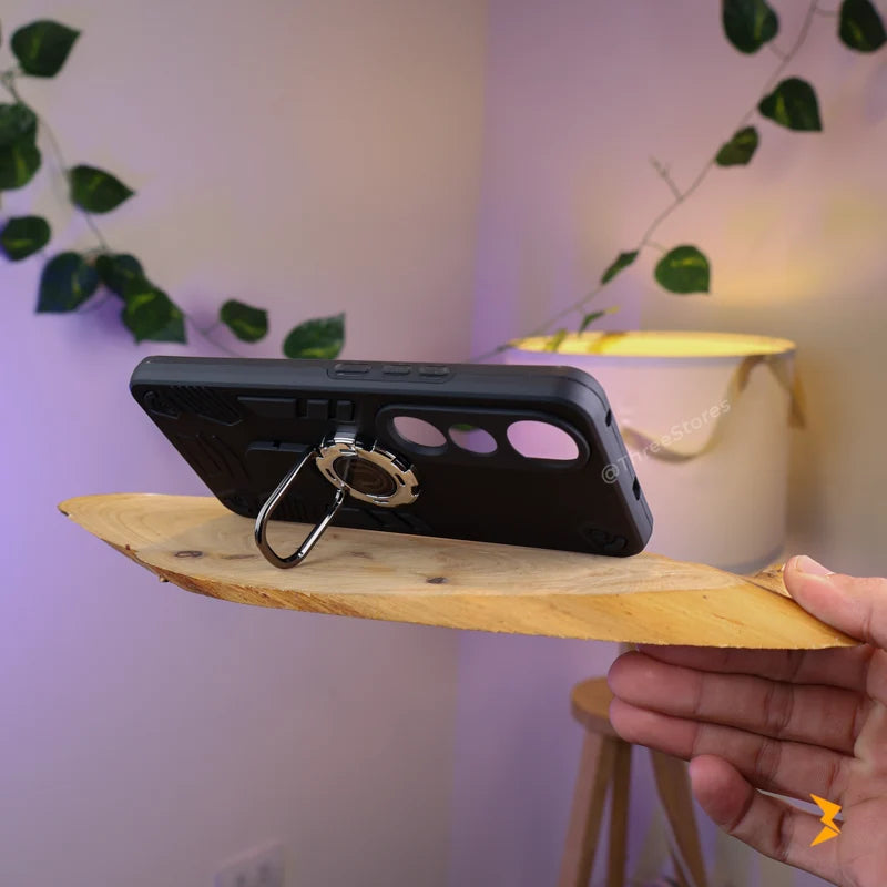 Lambda Armored Stand Case Vivo V50 Lite