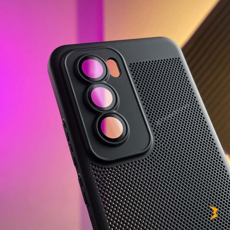 Lattice Heat Camera Protection Case Oppo Reno 12