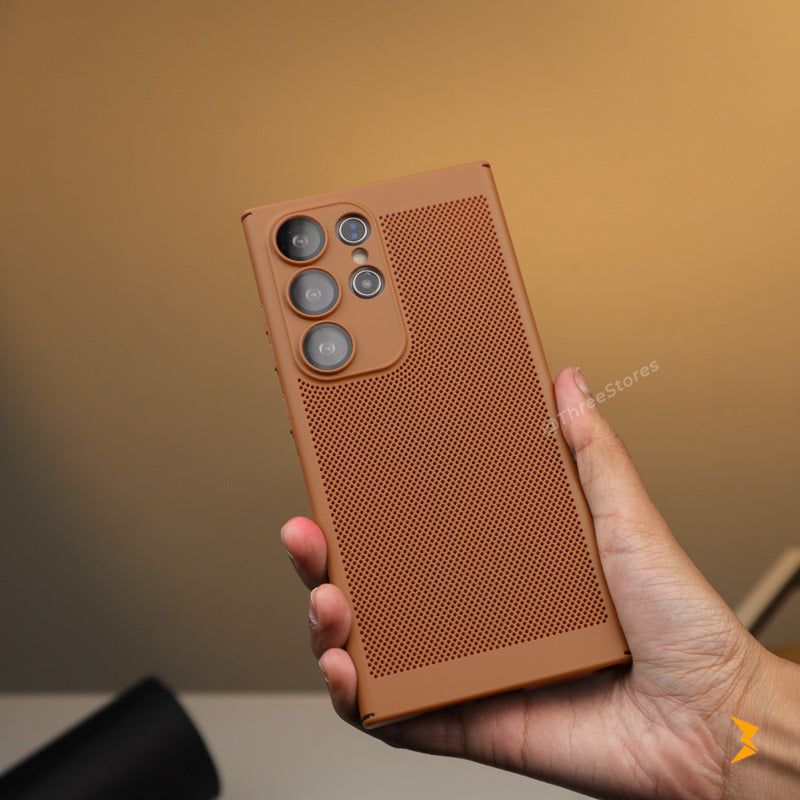 Lattice Heat Camera Protection Case Samsung S24 Ultra