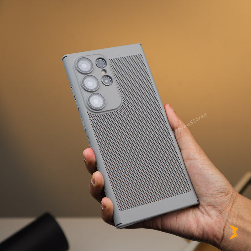 Lattice Heat Camera Protection Case Samsung S24 Ultra