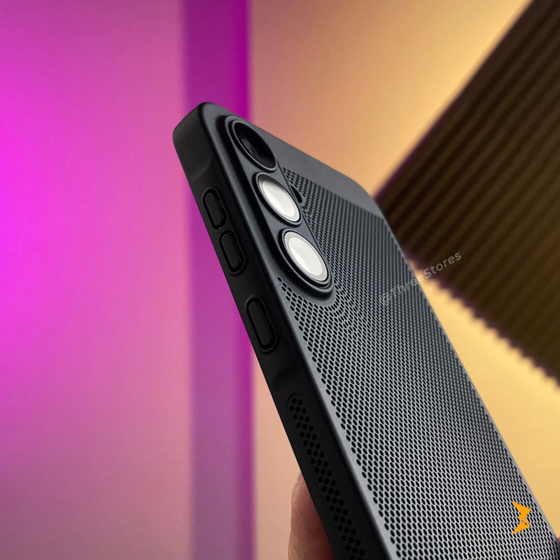 Lattice Heat Camera Protection Case Samsung S24 Fe