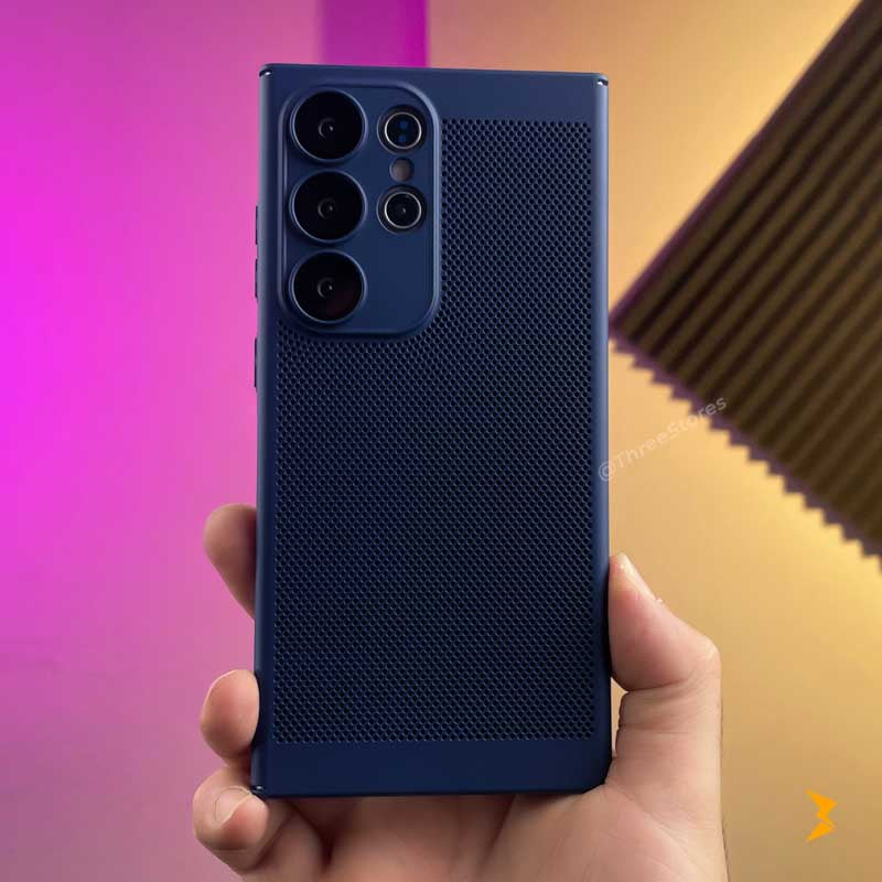 Lattice Heat Camera Protection Case Samsung S25 Ultra