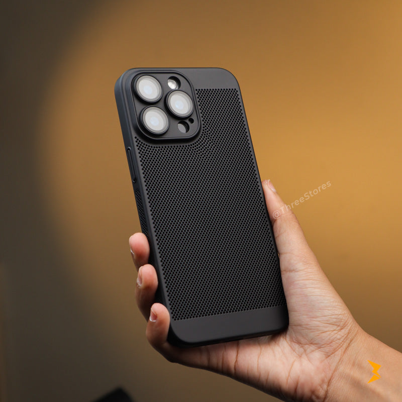 Lattice Heat Camera Protection Case iPhone 15 Pro Max