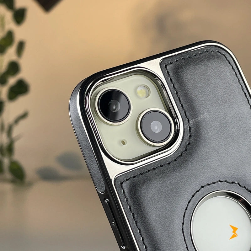 Light Sand Leather Case iPhone 13/14/15